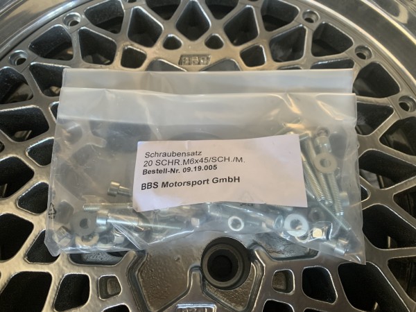 M6x45 Schraubensatz 20 Stück