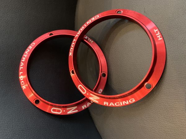 Zentralverschluss Ring Rot