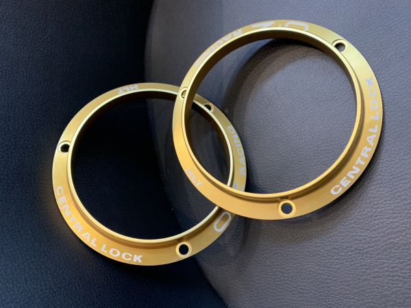 Zentralverschluss Ring Gold