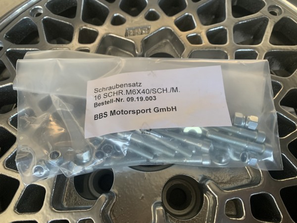 M6x40 Schraubensatz 16 Stück