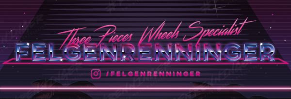 #FELGENRENNINGER Sticker II